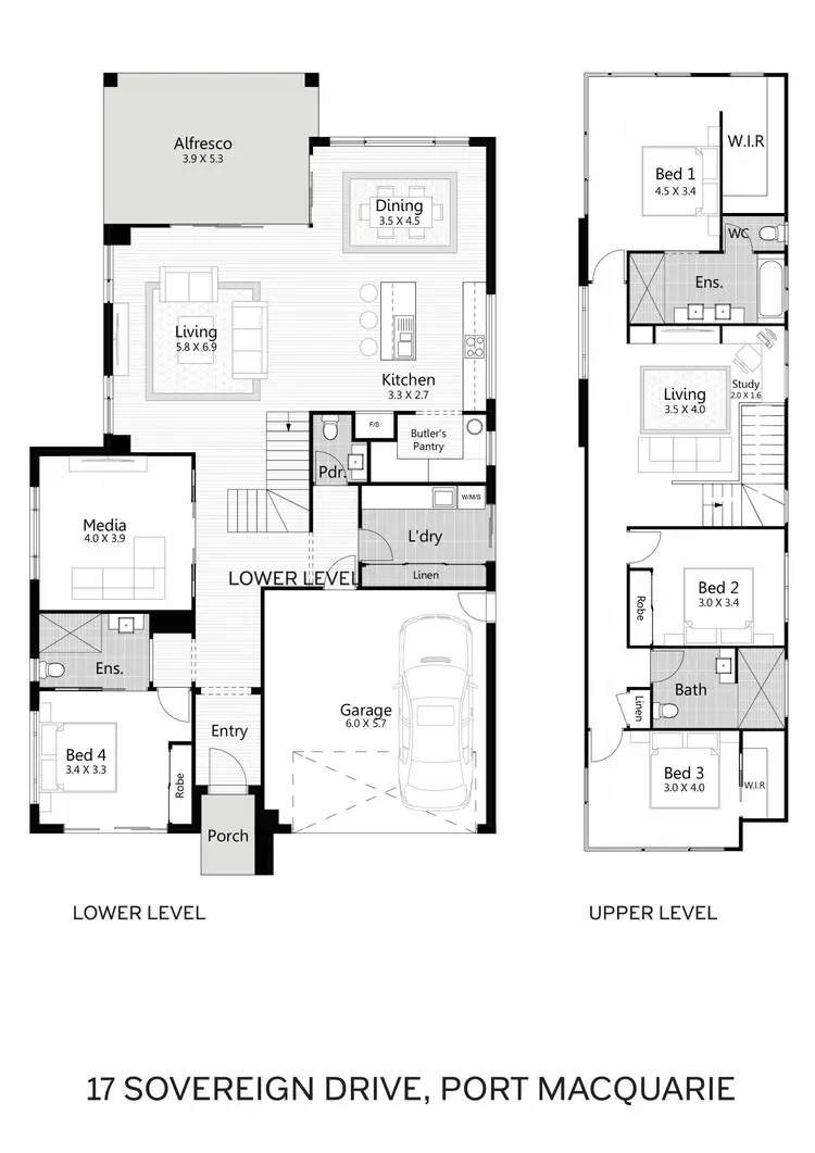 Floorplan of Homely house listing, 17 Sovereign Drive, Port Macquarie NSW 2444