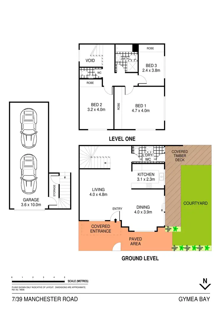 Floorplan of Homely townhouse listing, 7/39-45 Manchester Road, Gymea NSW 2227
