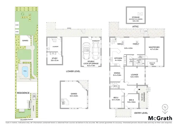 Floorplan of Homely house listing, 2 Brucedale Avenue, Epping NSW 2121