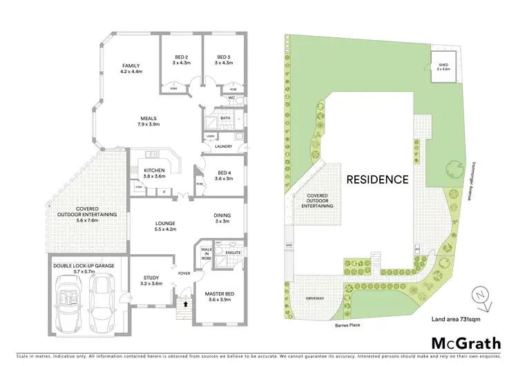 Floorplan of Homely house listing, 1 Barnes Place, Rouse Hill NSW 2155
