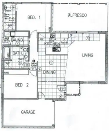 Floorplan of Homely unit listing, 2/55 Haven Drive, Shearwater TAS 7307