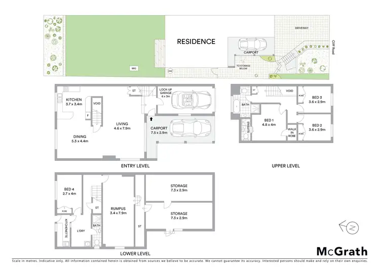 Floorplan of Homely house listing, 60A Cliff Road, Epping NSW 2121