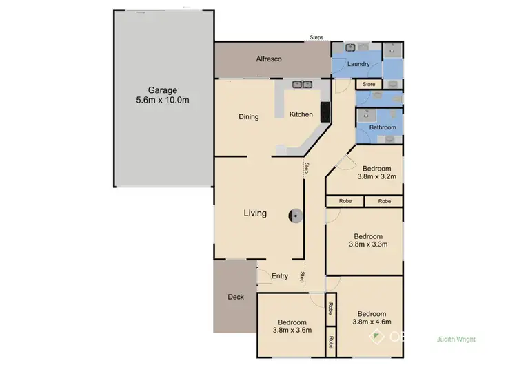 Floorplan of Homely house listing, 7 West Court, Cowes VIC 3922