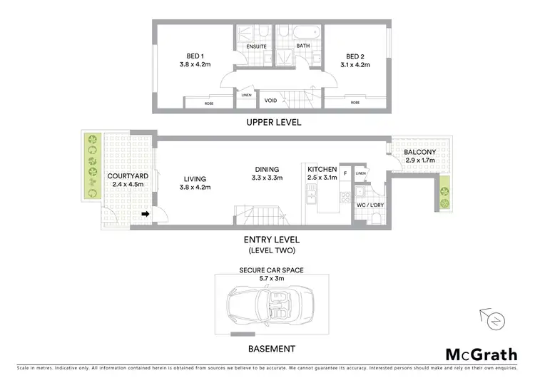 Floorplan of Homely apartment listing, 16/232 Railway Parade, Kogarah NSW 2217