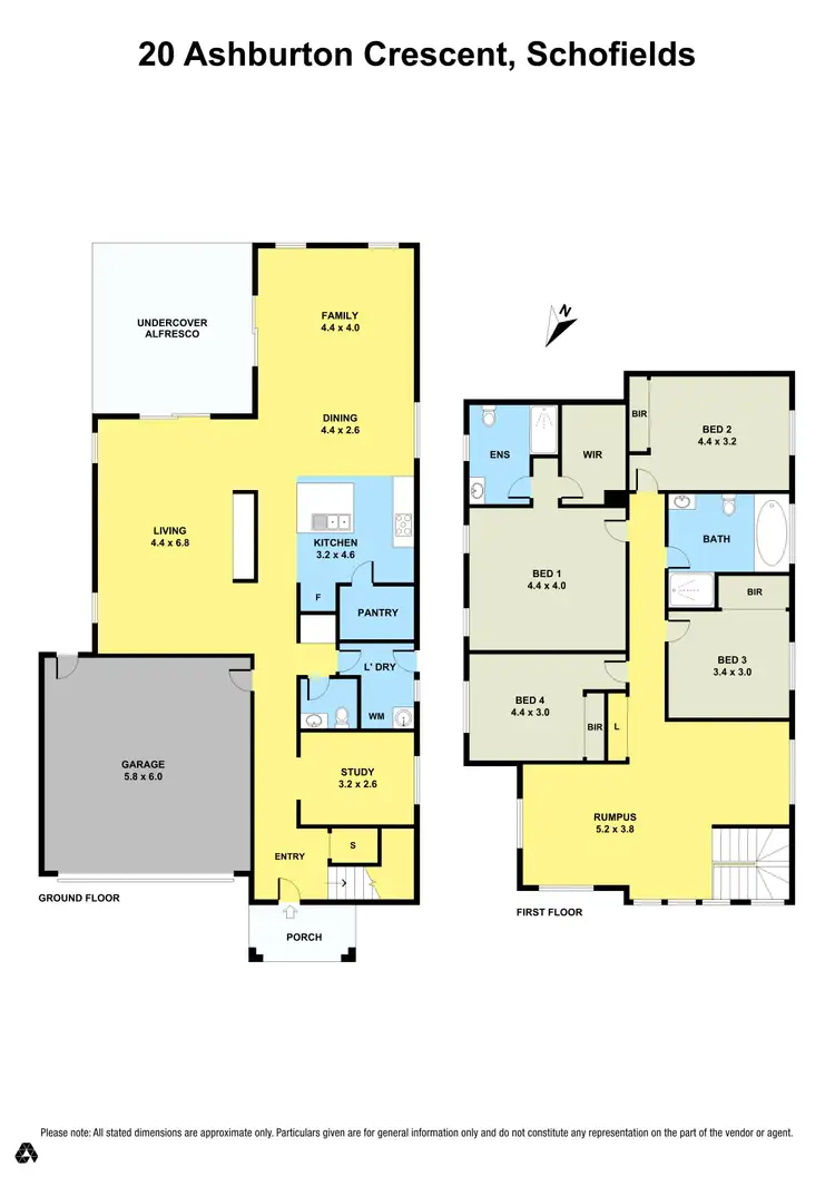 Floorplan of Homely house listing, 20 Ashburton Crescent, Schofields NSW 2762