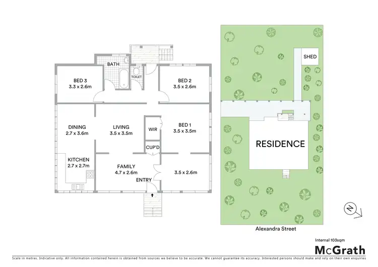 Floorplan of Homely house listing, 17 Alexandra Street, Park Avenue QLD 4701