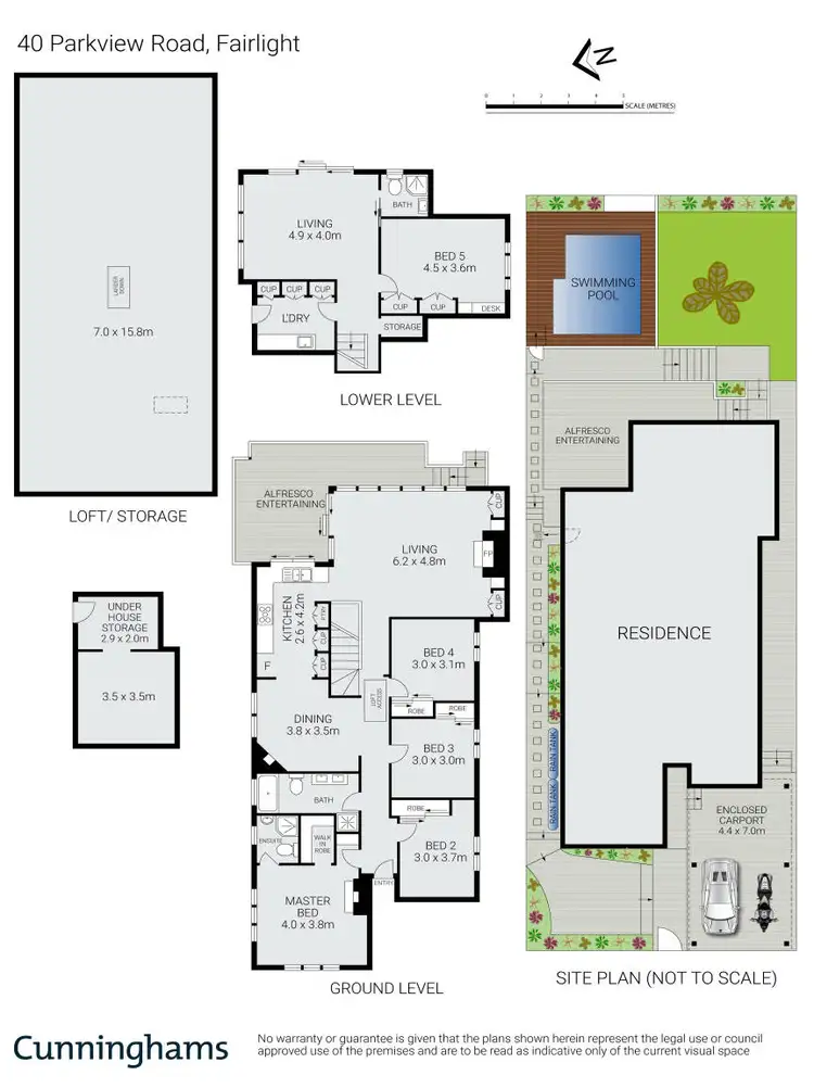 Floorplan of Homely house listing, 40 Parkview Road, Fairlight NSW 2094