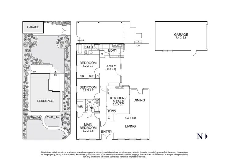 Floorplan of Homely house listing, 66 Cochrane Street, Mitcham VIC 3132