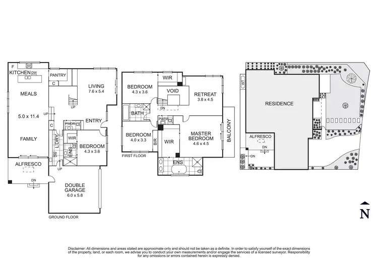 Floorplan of Homely house listing, 87A Old Warrandyte Road, Donvale VIC 3111