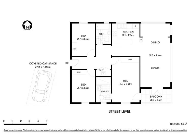 Floorplan of Homely apartment listing, 3/11 Shellcove Road, Neutral Bay NSW 2089