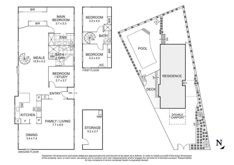 Floorplan of Homely house listing, 2 Gemini Close, Doncaster East VIC 3109