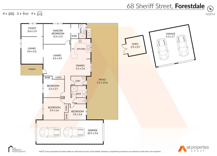 Floorplan of Homely house listing, 68-70 Sheriff Street, Forestdale QLD 4118