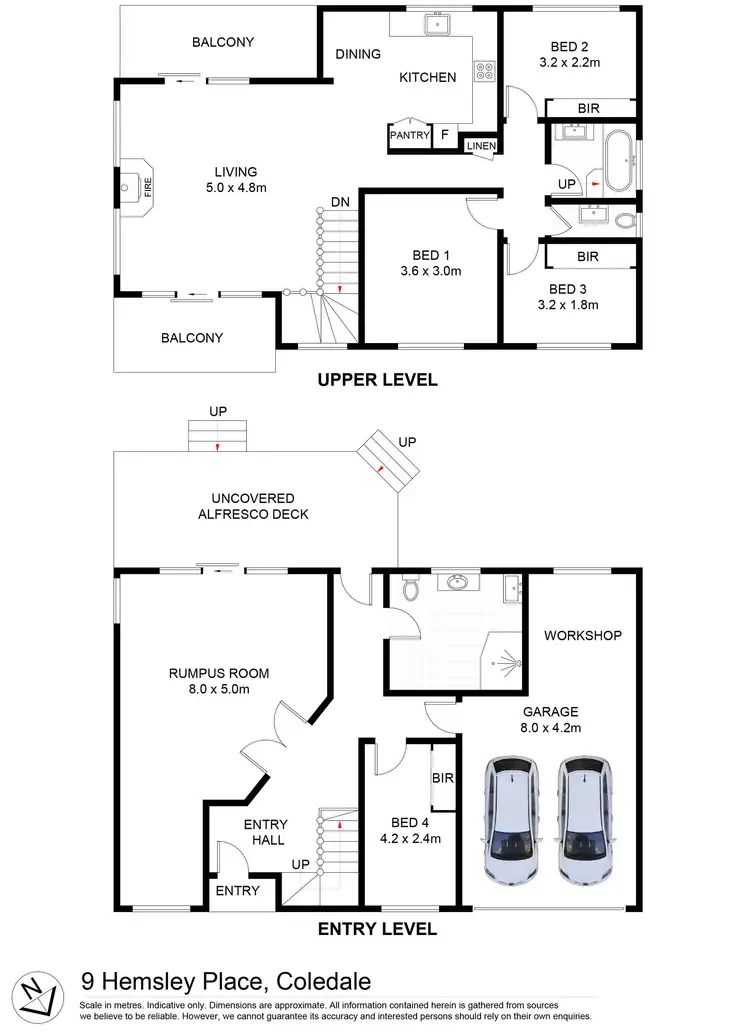 Floorplan of Homely house listing, 9 Hemsley Place, Coledale NSW 2515