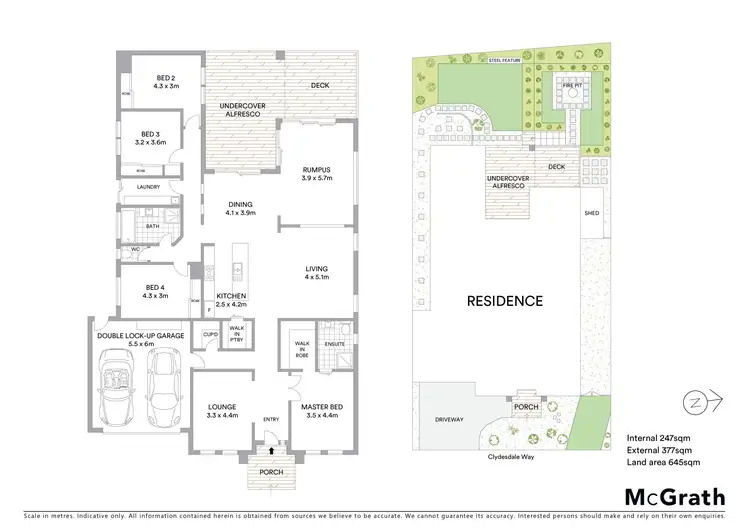 Floorplan of Homely house listing, 8 Clydesdale Way, Highton VIC 3216