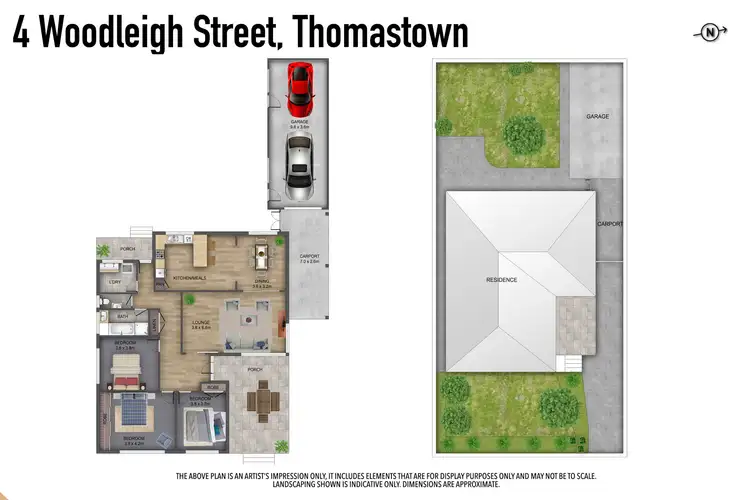 Floorplan of Homely house listing, 4 Woodleigh Street, Thomastown VIC 3074