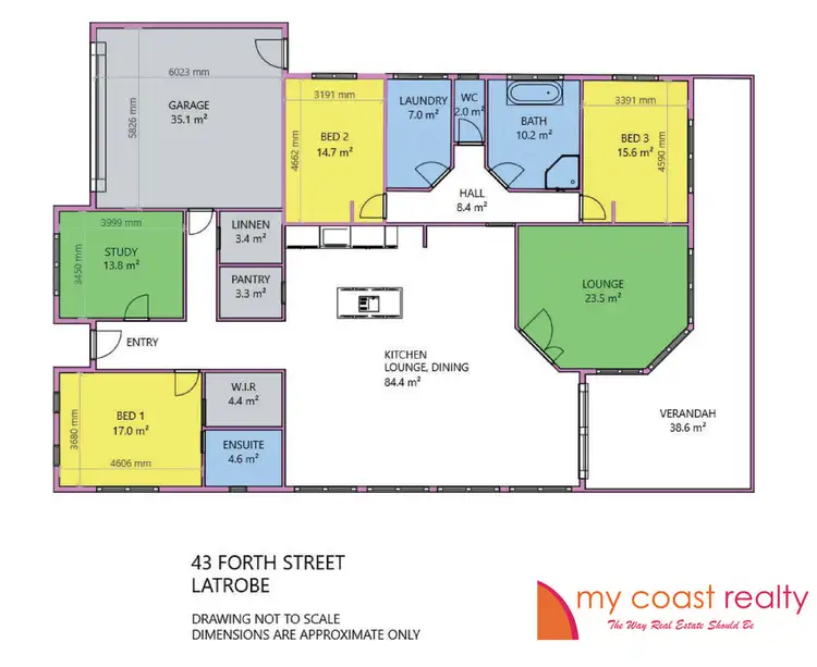 Floorplan of Homely house listing, 43 Forth Street, Latrobe TAS 7307