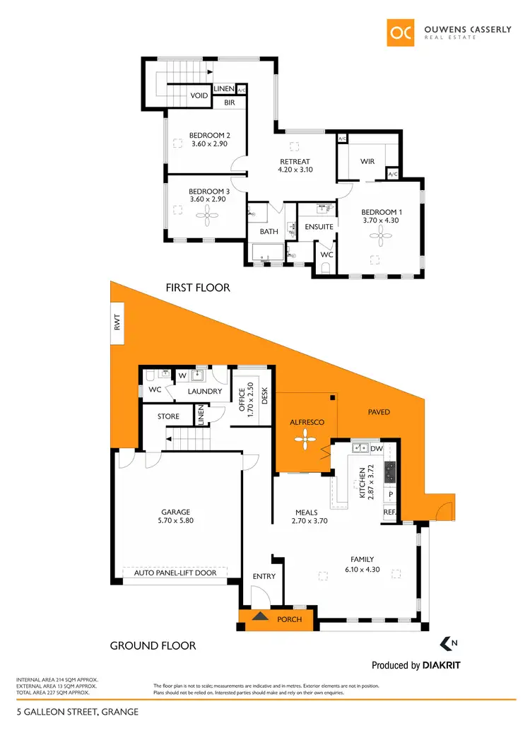 Floorplan of Homely house listing, 5 Galleon Street, Grange SA 5022