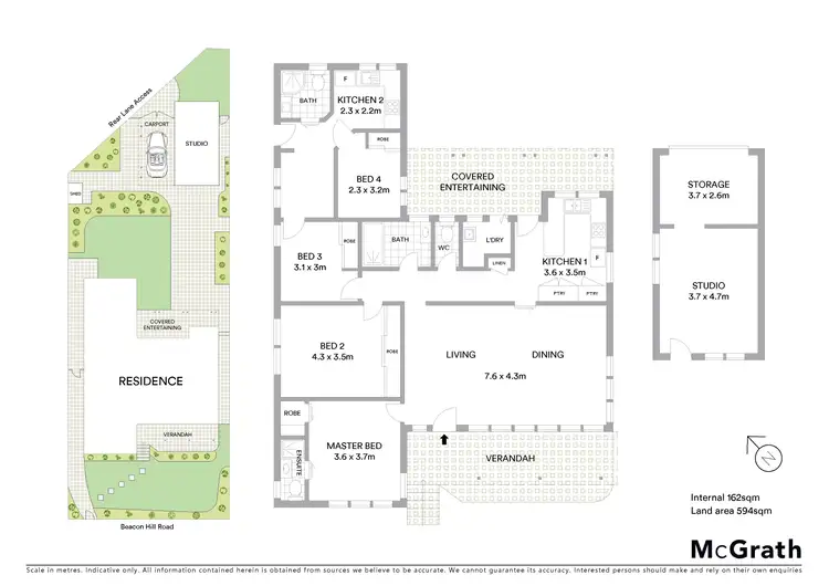 Floorplan of Homely house listing, 98 Beacon Hill Road, Beacon Hill NSW 2100
