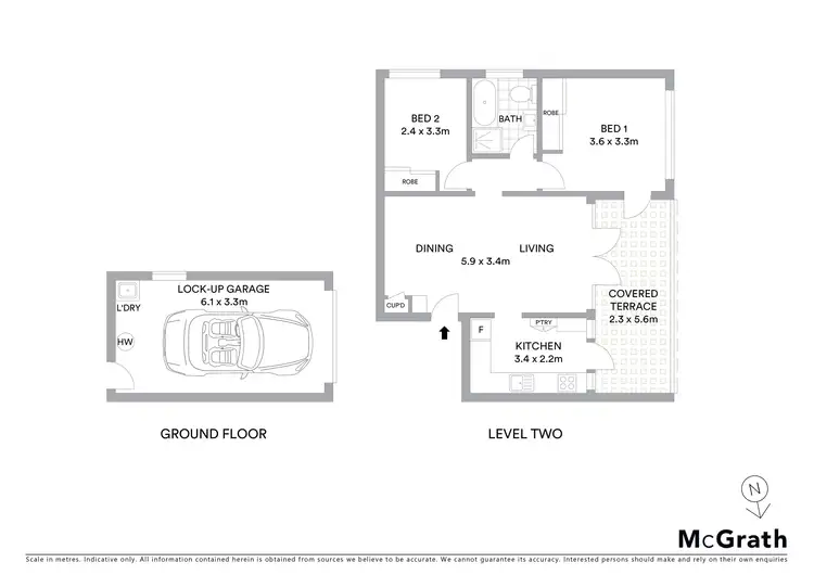 Floorplan of Homely apartment listing, 5/17 Grafton Crescent, Dee Why NSW 2099