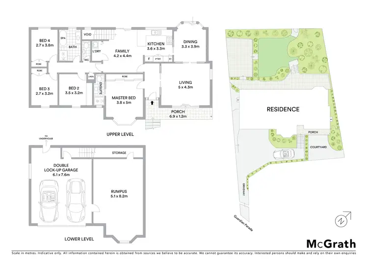 Floorplan of Homely house listing, 11A Guardian Parade, Beacon Hill NSW 2100