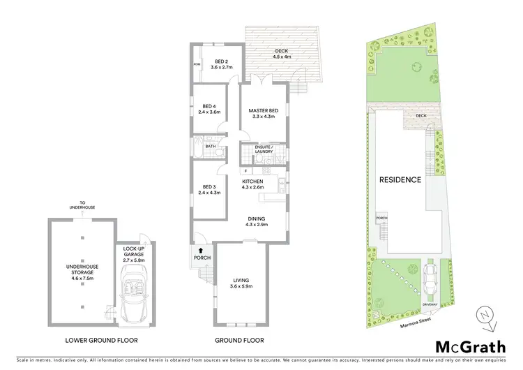 Floorplan of Homely house listing, 20 Marmora Street, Freshwater NSW 2096