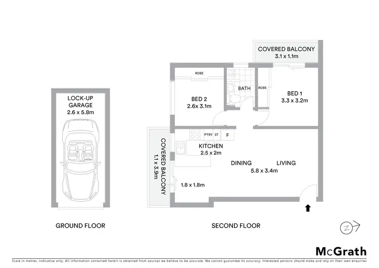 Floorplan of Homely unit listing, 10/13 Fairway Close, Manly Vale NSW 2093