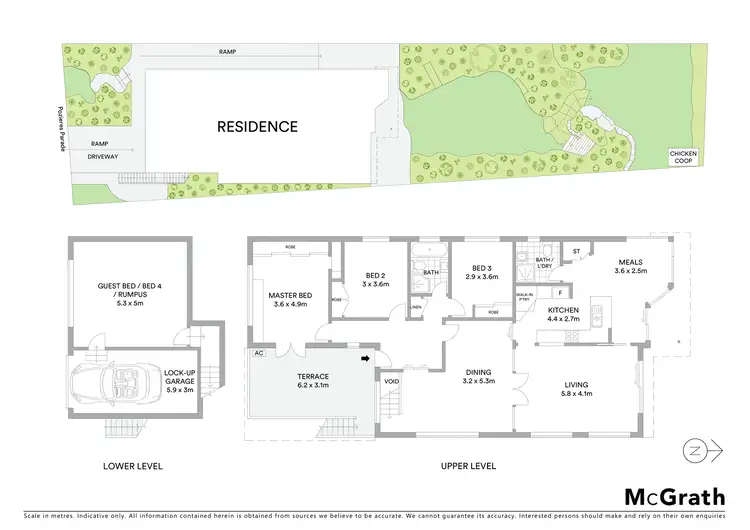 Floorplan of Homely house listing, 64 Pozieres Parade, Allambie Heights NSW 2100