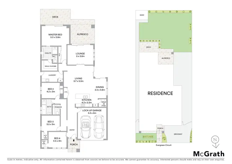 Floorplan of Homely house listing, 39 Evergreen Circuit, Ocean Grove VIC 3226