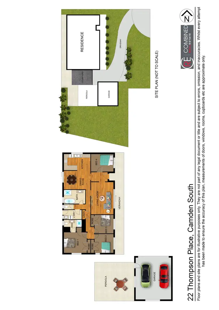 Floorplan of Homely house listing, 22 Thompson Place, Camden South NSW 2570