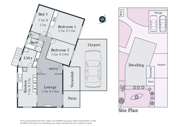 Floorplan of Homely house listing, 3 Tamar Street, Bundoora VIC 3083