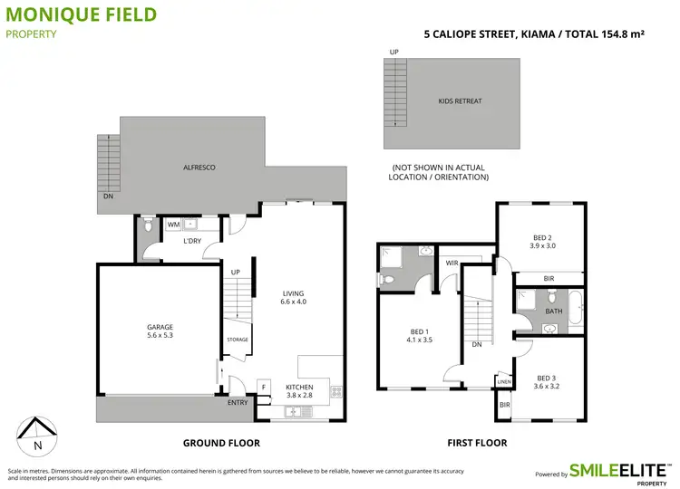 Floorplan of Homely house listing, 5 Caliope Street, Kiama NSW 2533