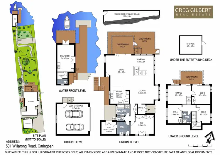 Floorplan of Homely house listing, 501 Willarong Road, Caringbah South NSW 2229