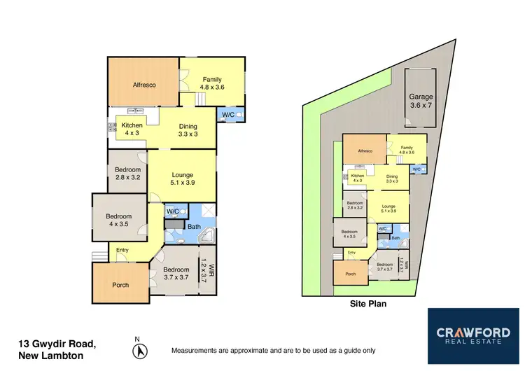 Floorplan of Homely house listing, 13 Gwydir Road, New Lambton NSW 2305