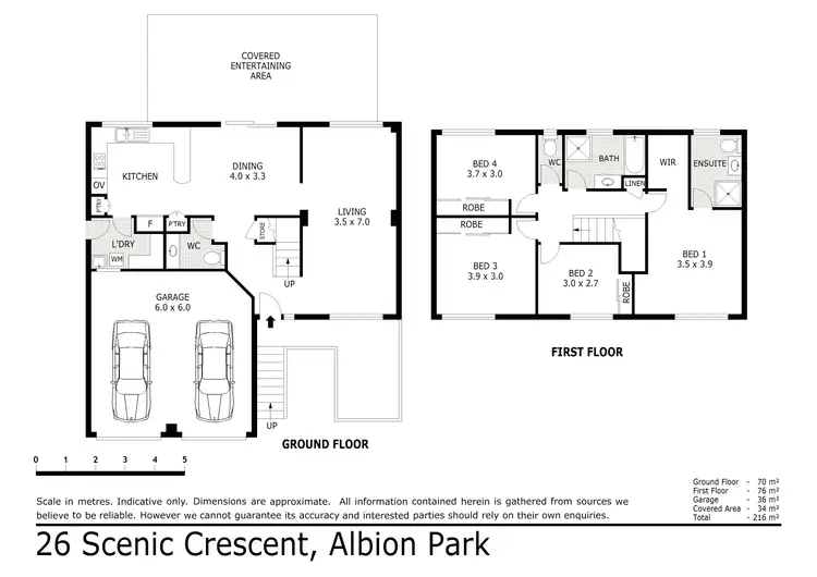Floorplan of Homely house listing, 26 Scenic Crescent, Albion Park NSW 2527