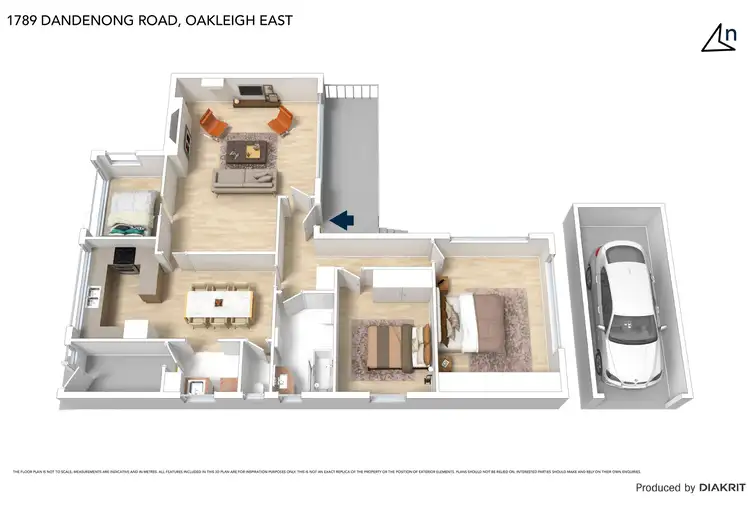 Floorplan of Homely house listing, 1789 Dandenong Road, Oakleigh East VIC 3166