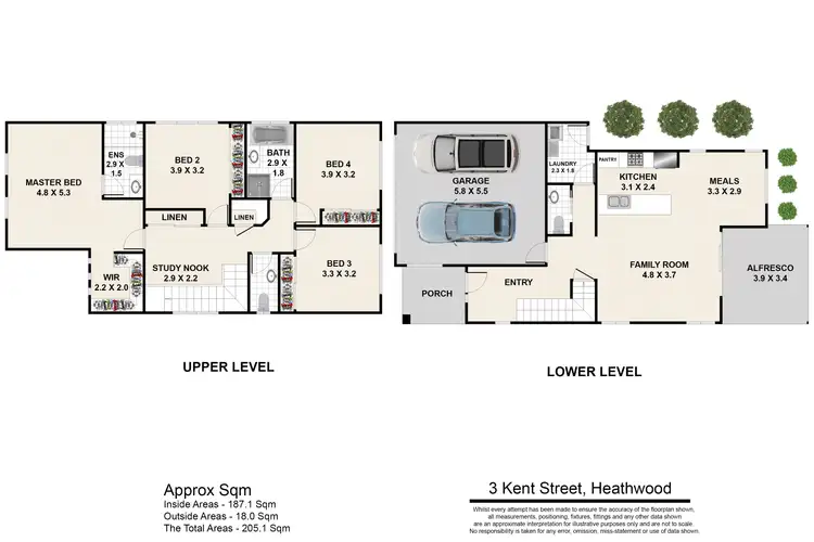 Floorplan of Homely house listing, 3 Kent Street, Heathwood QLD 4110