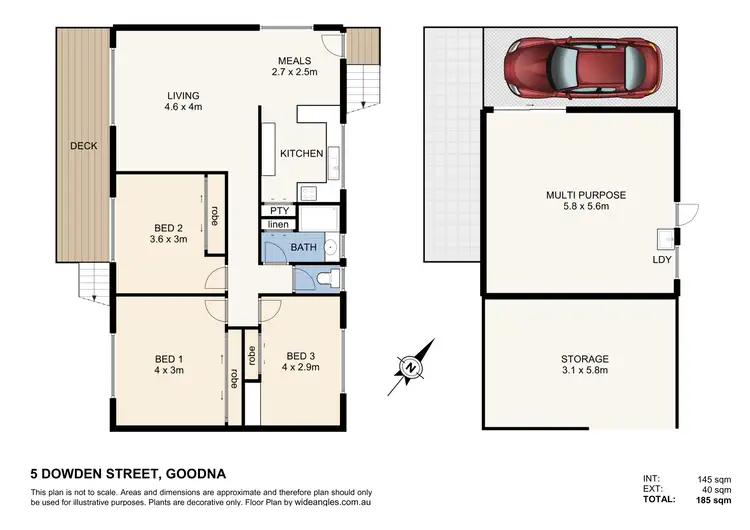Floorplan of Homely house listing, 5 Dowden Street, Goodna QLD 4300