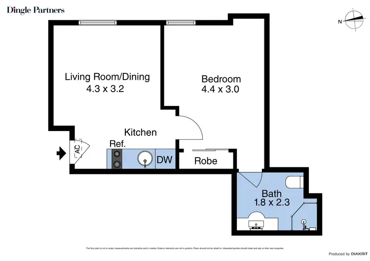 Floorplan of Homely apartment listing, 818/528 Swanston Street, Carlton VIC 3053