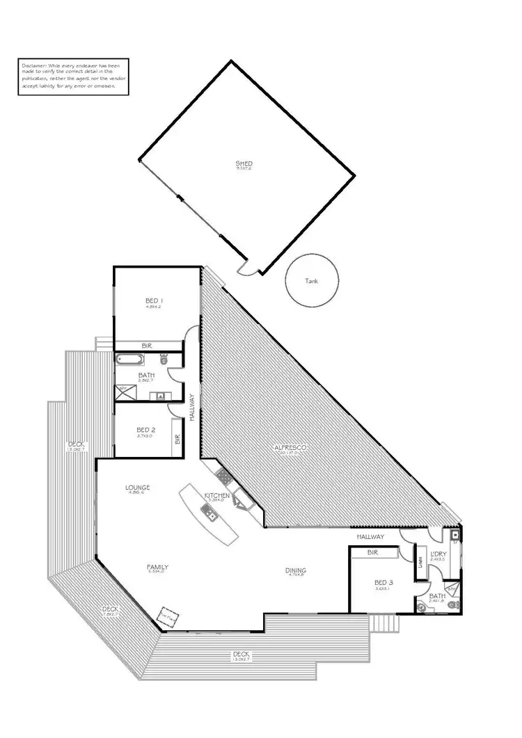 Floorplan of Homely house listing, 39-43 Winter Hill Drive, Boston SA 5607