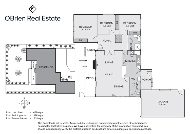 Floorplan of Homely house listing, 14 Alfred Street, Highett VIC 3190
