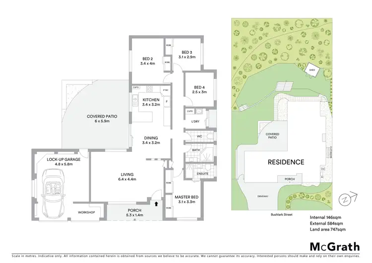 Floorplan of Homely house listing, 10 Bushlark Street, Aroona QLD 4551