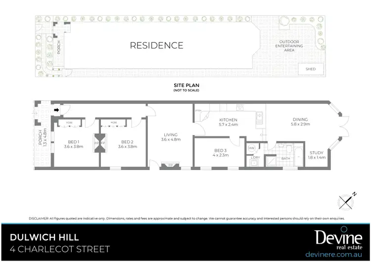 Floorplan of Homely house listing, 4 Charlecot Street, Dulwich Hill NSW 2203