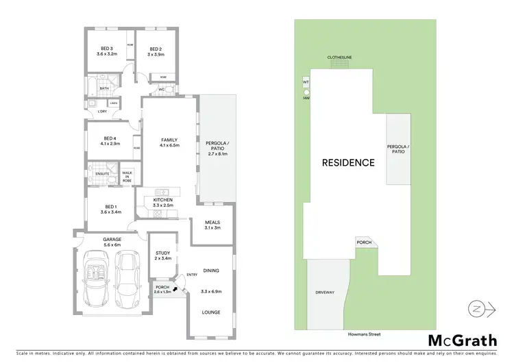 Floorplan of Homely house listing, 4 Howmans Street, Harrison ACT 2914