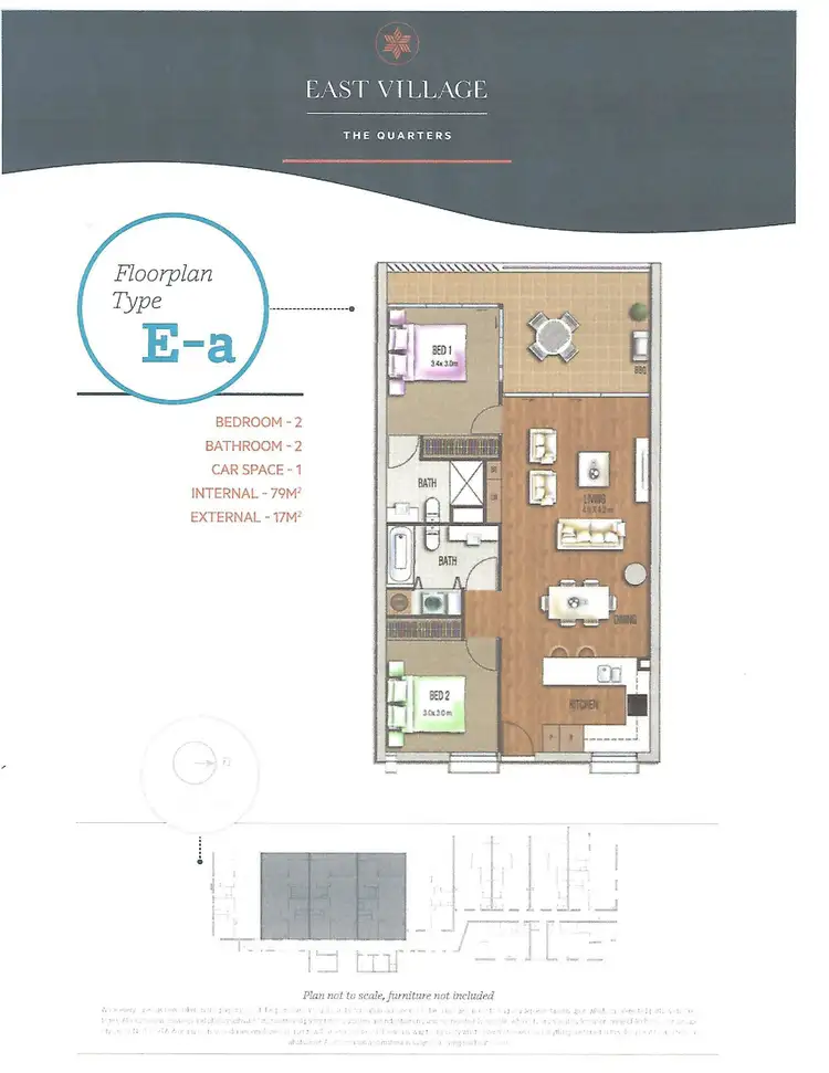 Floorplan of Homely apartment listing, 1302/1918 Creek Road, Cannon Hill QLD 4170