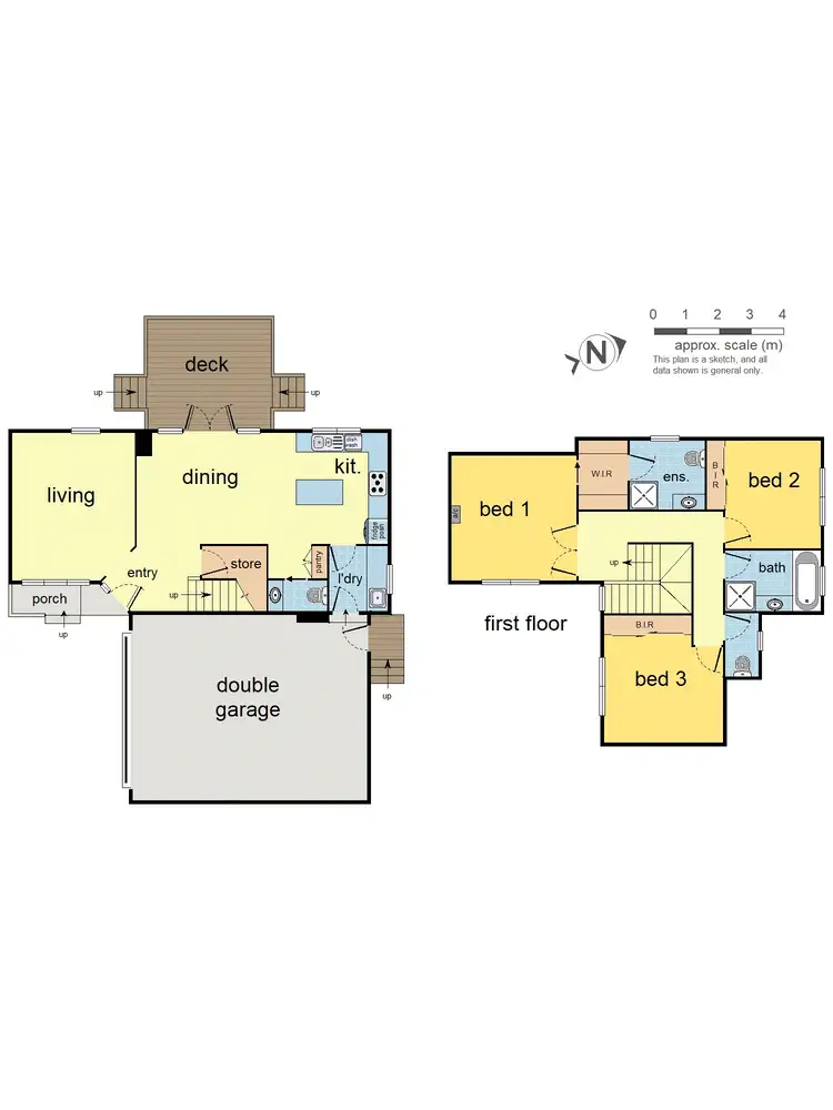 Floorplan of Homely townhouse listing, 3/162 Dorset Road, Croydon VIC 3136