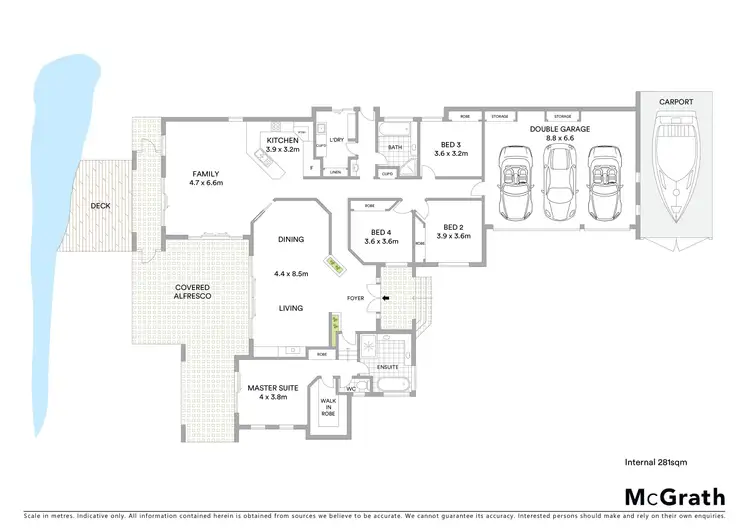 Floorplan of Homely house listing, 26 Ramsay Crescent, Pelican Waters QLD 4551