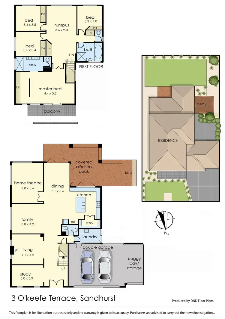 Floorplan of Homely house listing, 3 O'Keefe Terrace, Sandhurst VIC 3977