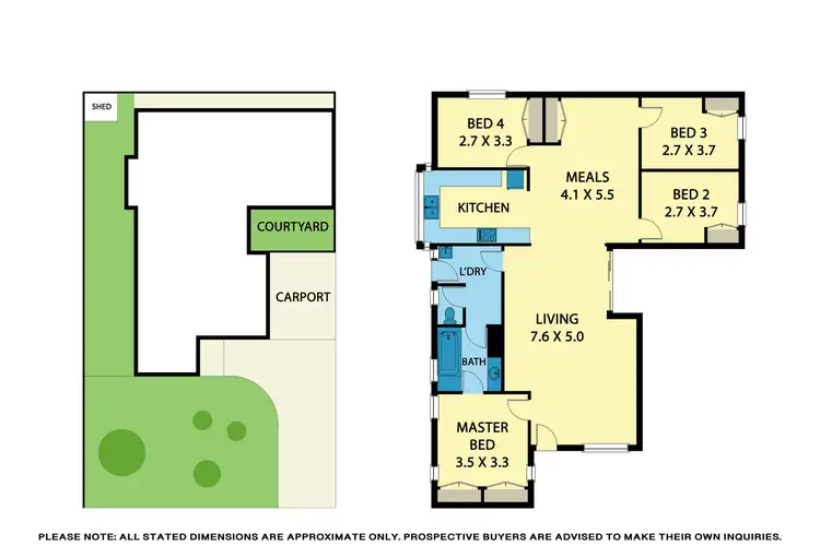 Floorplan of Homely unit listing, 1/36 Albert Road, Sydenham VIC 3037