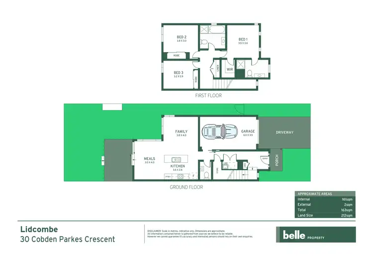 Floorplan of Homely townhouse listing, 30 Cobden Parkes Crescent, Lidcombe NSW 2141