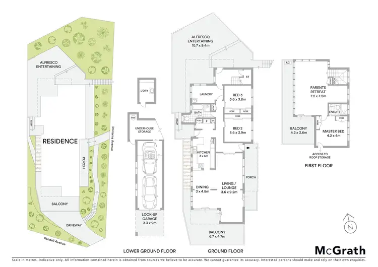 Floorplan of Homely house listing, 1 Randell Avenue, Lilli Pilli NSW 2229